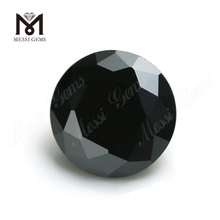 wholesale 타원형 거북이 직면베이스 10x14mm 검은 색 천연 스피넬 비드