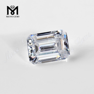 루즈 모이사나이트 다이아몬드 1캐럿 에메랄드 컷 모이사나이트 VVS