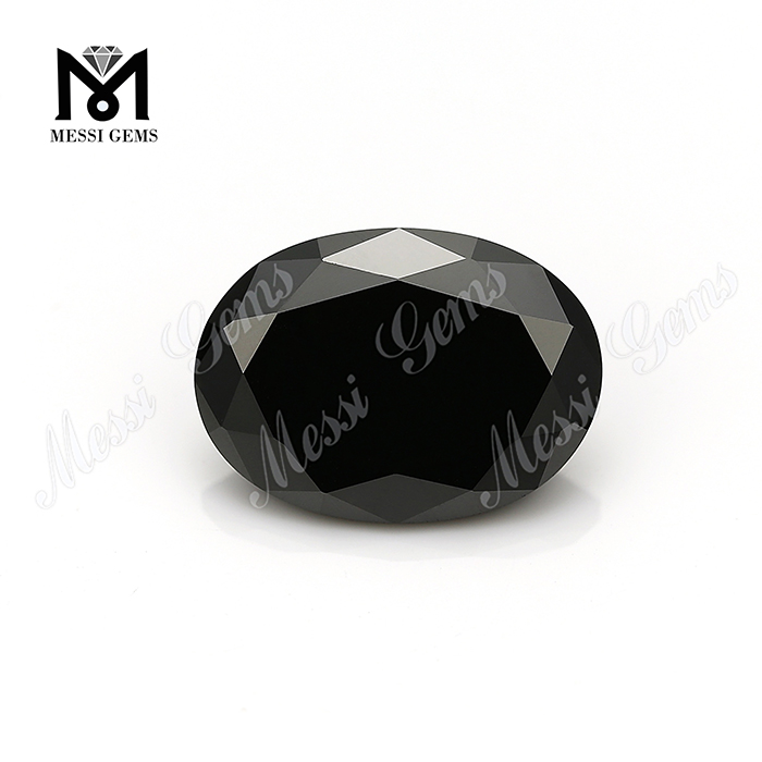 타원형 컷 합성 블랙 컬러 루즈 모이사나이트 다이아몬드 가격