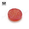 Druzy 돌 구슬 원형 빨간색 자연적인 Druzy 마노 원석 MG-DR027