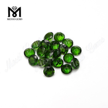 저렴한 중국 4.0mm 다이아몬드 컷 천연 크롬 diopside 느슨한 보석