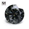 도매 moissanite 다이아몬드 라운드 11mm 회색 합성 moissanite 느슨한 돌 가격