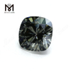8mm 공장 가격 moissanite 다이아몬드 쿠션 컷 캐럿 당 느슨한 회색 moissanite 가격