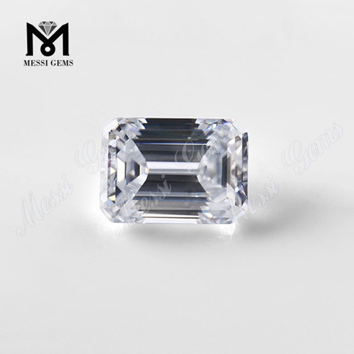 루즈 모이사나이트 다이아몬드 1캐럿 에메랄드 컷 모이사나이트 VVS