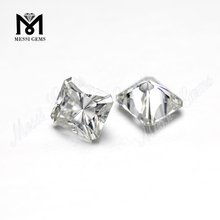 도매 모이사나이트 다이아몬드 화이트 모이사나이트, 6x9mm 팔각형 모양 느슨한 모이사나이트
