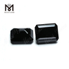 도매 가격 moissanite 다이아몬드 합성 느슨한 에메랄드 컷 블랙 VVS Moissanite