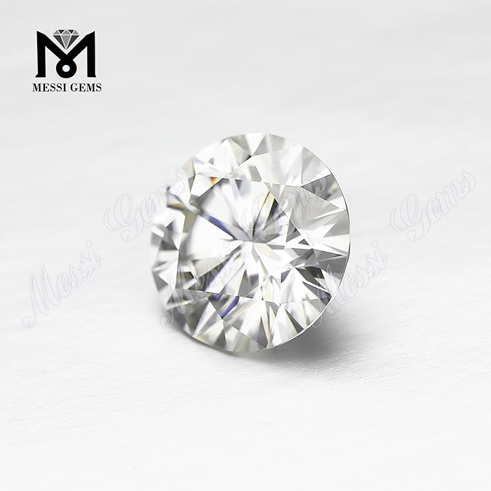 반지에 대한 도매 느슨한 moissanite 다이아몬드 라운드 브릴리언트 컷 moissanite 솔리테어
