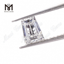 화이트 moissanite 다이아몬드 스톤 탭 모양 DEF 공장 도매 가격에 대한 느슨한 보석