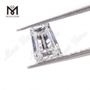 화이트 모이사나이트 다이아몬드 스톤 Tapp 모양 DEF 공장 도매 가격을 위한 느슨한 보석