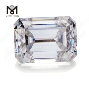 에메랄드 컷 모이사나이트 다이아몬드 1캐럿 중국 합성 모이사나이트 공장 가격