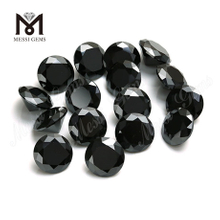 느슨한 작은 크기의 moissanite 다이아몬드 1-3mm 라운드 브릴리언트 컷 블랙 다이아몬드 moissanite 가격