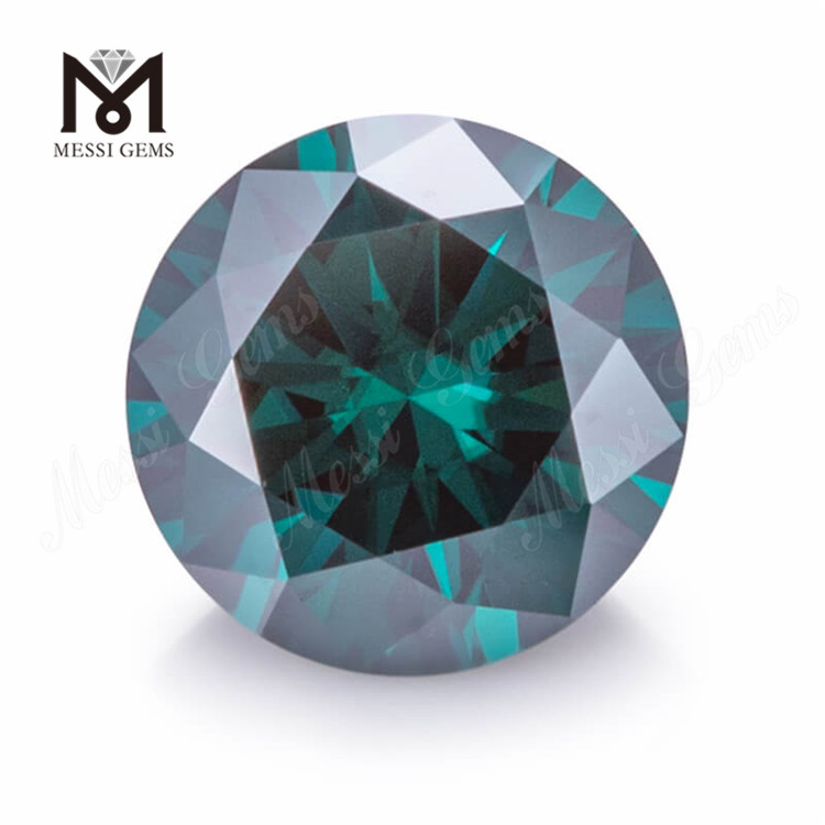1-3ct 모이사나이트 다이아몬드 도매 가격 청록색 모이사나이트