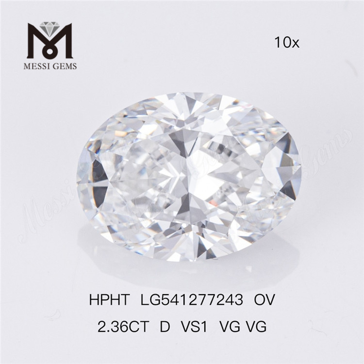 2.36CT D VS1 VG VG HPHT OV 랩그로운 다이아몬드 IGI