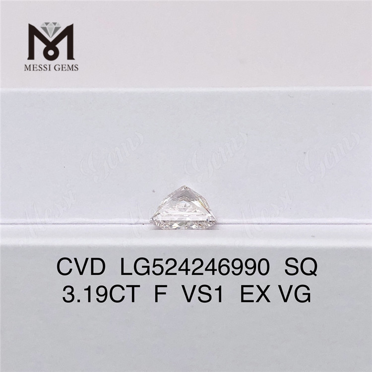 3.19CT CVD 다이아몬드 도매 SQ F VS1 성장석 가격