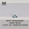 1.01CT 팬시 블루 SI1 GOOD EX GOOD 도매 가격 랩 다이아몬드 HPHT NF303230007 