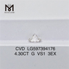 4.30CT G VS1 3EX 다이아몬드 LG597394176의 4ct cvd를 대폭 할인 받으세요