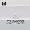 3.39CT G VS1 3EX CVD 랩 그로운 다이아몬드 LG563208462丨 메시지