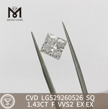 1.43CT F VVS2 SQ igi 인증 다이아몬드 시대를 초월한 아름다움 제작丨Messigems CVD LG529260526