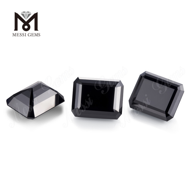 6*8mm OCT 합성 moissanite 검정 moissanite 도매 원석 공급 업체