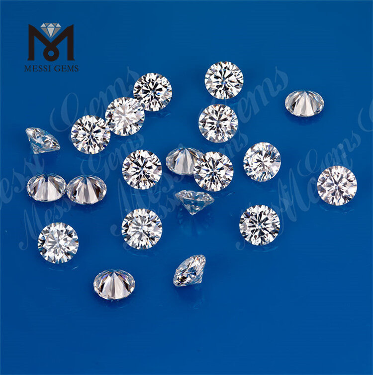 4mm moissanite 둥근 모양 느슨한 moissanite 돌 판매