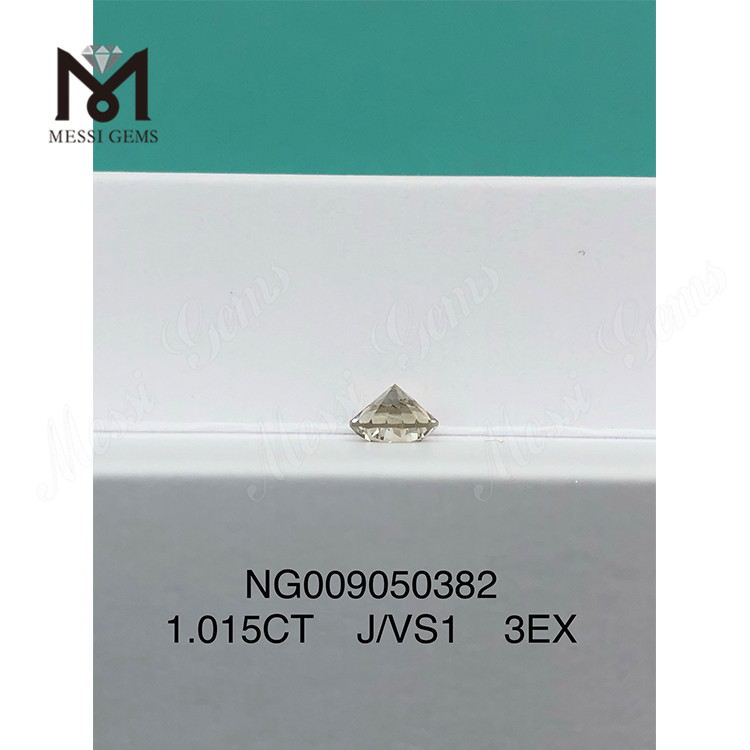 RD EX 컷 랩 다이아몬드 1.015ct J 컬러 등급 VS1