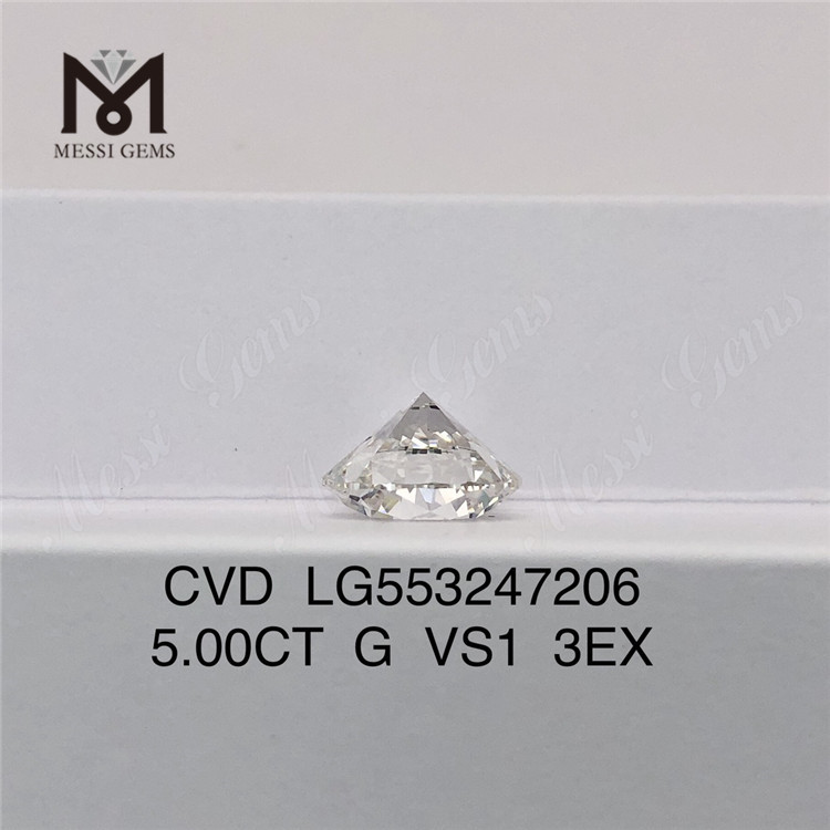 5CT G VS1 3EX 실험실 제작 다이아몬드 cvd 5캐럿 실험실 제작 다이아몬드