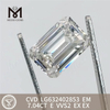 7.04CT EM E VVS2 새로운 다이아몬드 CVD LG632402853丨 메시지젬 