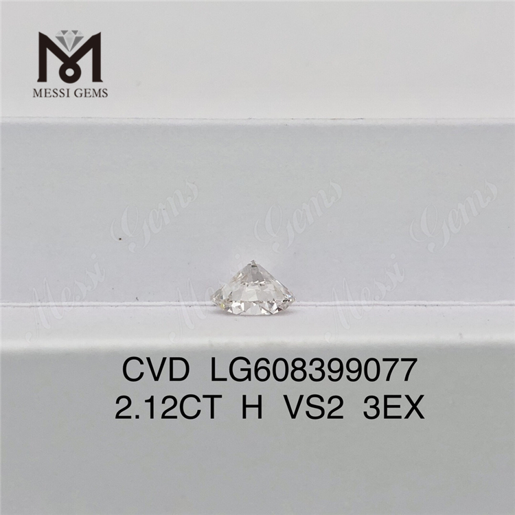 2.12CT H VS2 맞춤 제작 연구소 제작 다이아몬드 도매 가격 CVD LG608399077丨Messigems