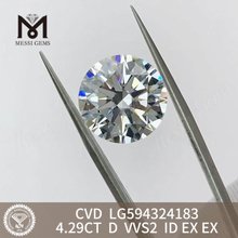 4.29CT D VVS2 ID EX EX 4ct cvd 다이아몬드 판매 LG594324183丨 메시지젬