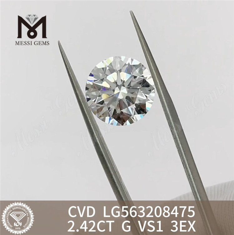 2.42CT G VS1 3EX IGI Lab 다이아몬드 CVD 판매 LG563208475丨 메시지젬