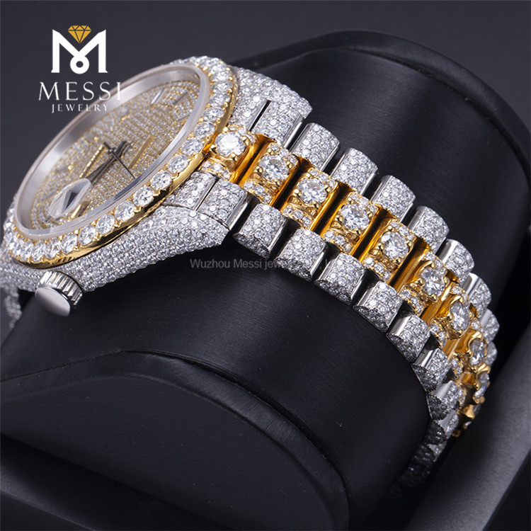 모이사나이트 다이아몬드 까르띠에 시계