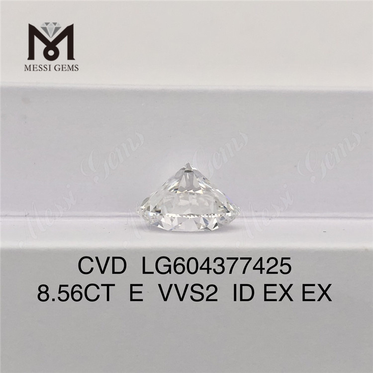 고급 주얼리용 8.56ct E VVS2 Igi 인증 다이아몬드 CVD 다이아몬드 LG604377425丨Messigems