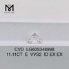 11.11CT E VVS2 ID 인공 다이아몬드 비용 친환경 가치丨Messigems CVD LG605348998