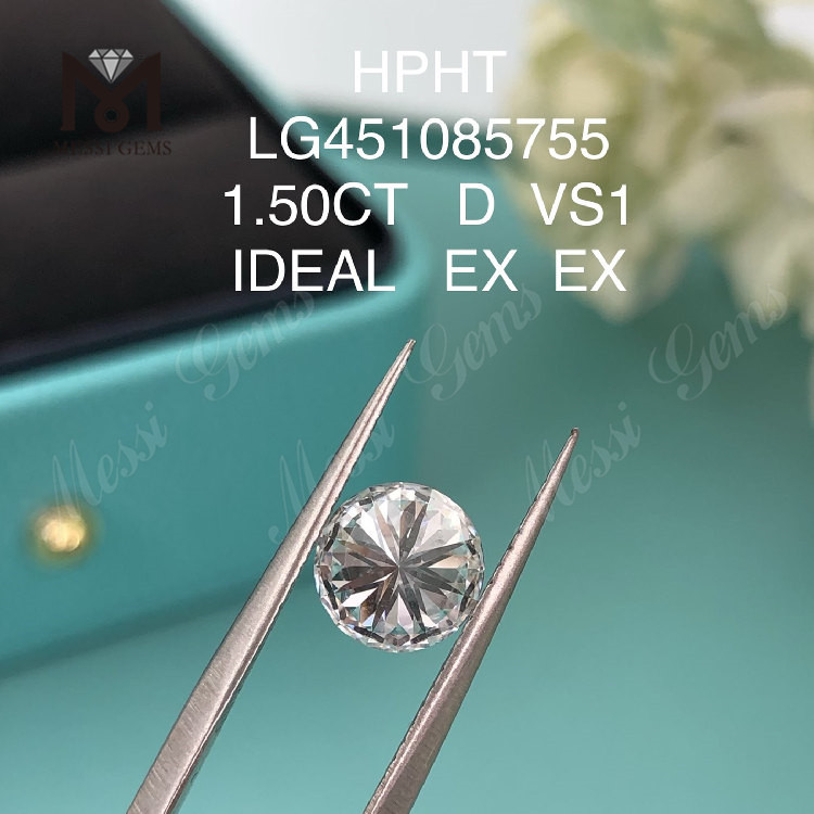1.50ct D VS1 RD 랩그로운 다이아몬드 IDEAL 컷