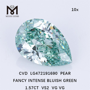 1.57CT VS2 블루 루즈 합성 다이아몬드 CVD 그린 랩 성장 다이아몬드 도매 LG472191690