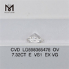 7.32CT E VS1 EX VG OV cvd 다이아몬드 온라인 LG598365478丨 메시지