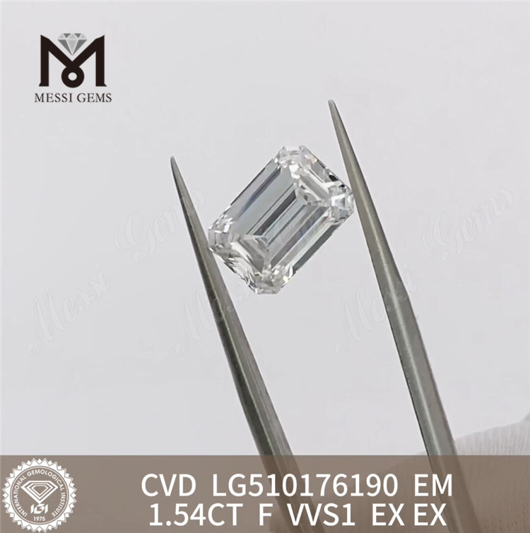 1.54CT F VVS1 EM igi 인증 다이아몬드 vvs Elegant Choices 丨Messigems LG510176190