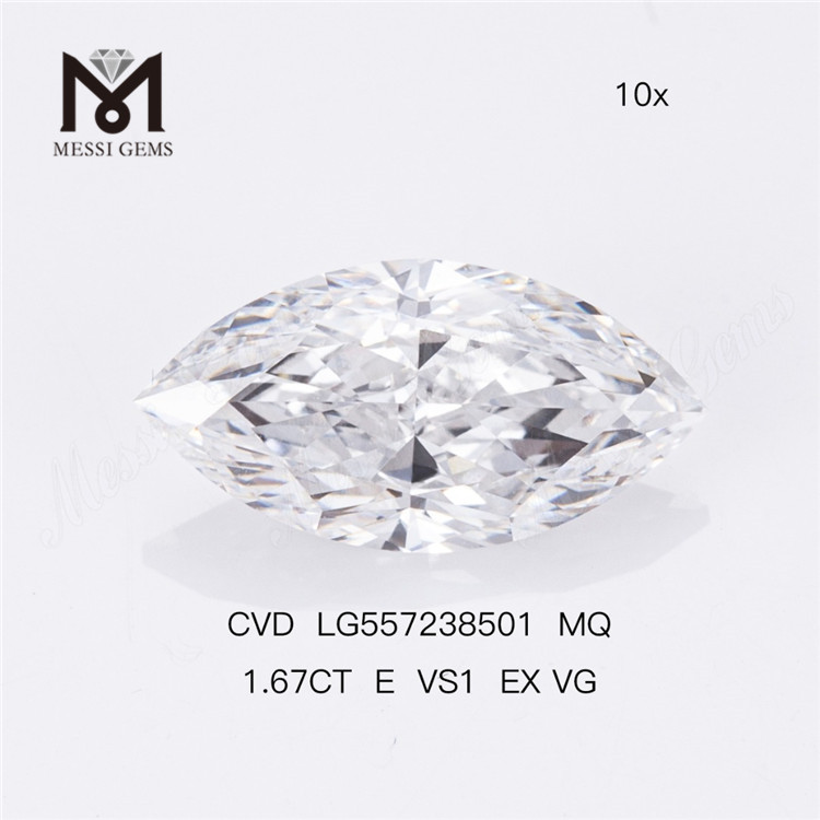 1.67CT E VS1 EX VG 후작 연구소 다이아몬드 고품질 공장 가격