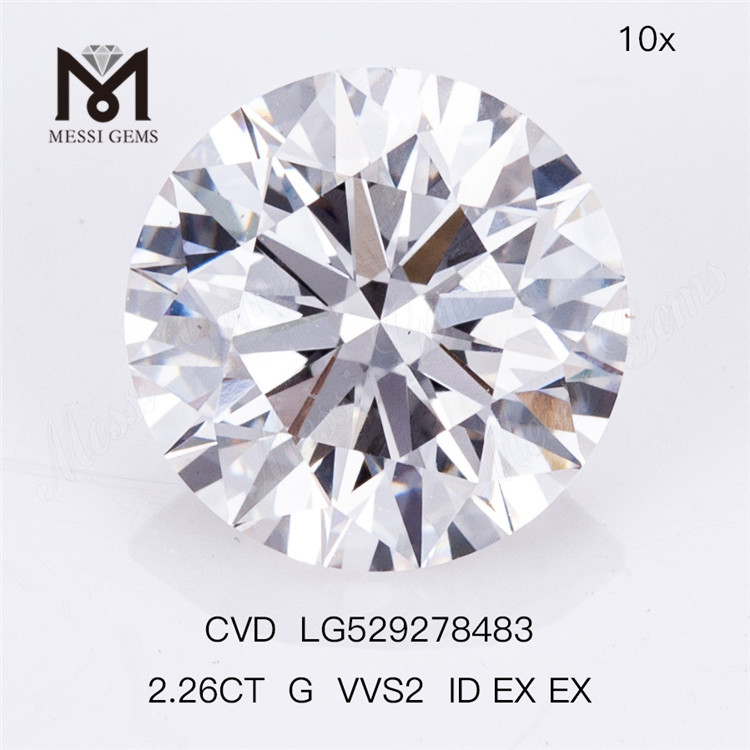 2.26CT G VVS rd lab 다이아몬드 cvd 다이아몬드 도매