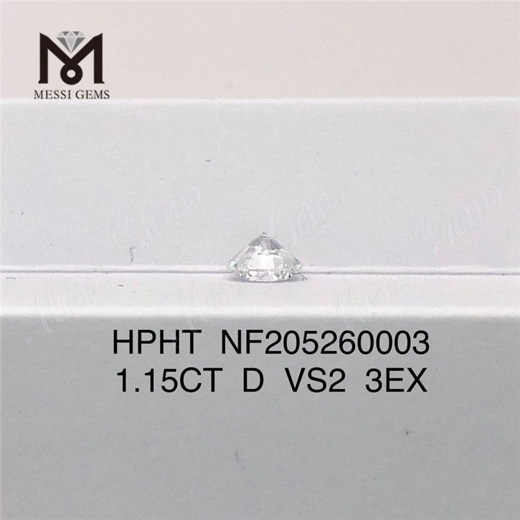1.15 캐럿 D VS2 3EX 공장 가격 루즈 라운드 브릴리언트 최고의 실험실에서 제작한 다이아몬드 온라인