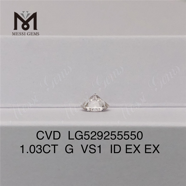 1.03CT G VS1 루즈 랩 다이아몬드 세일 ID EX EX 랩 성장 다이아몬드 도매 