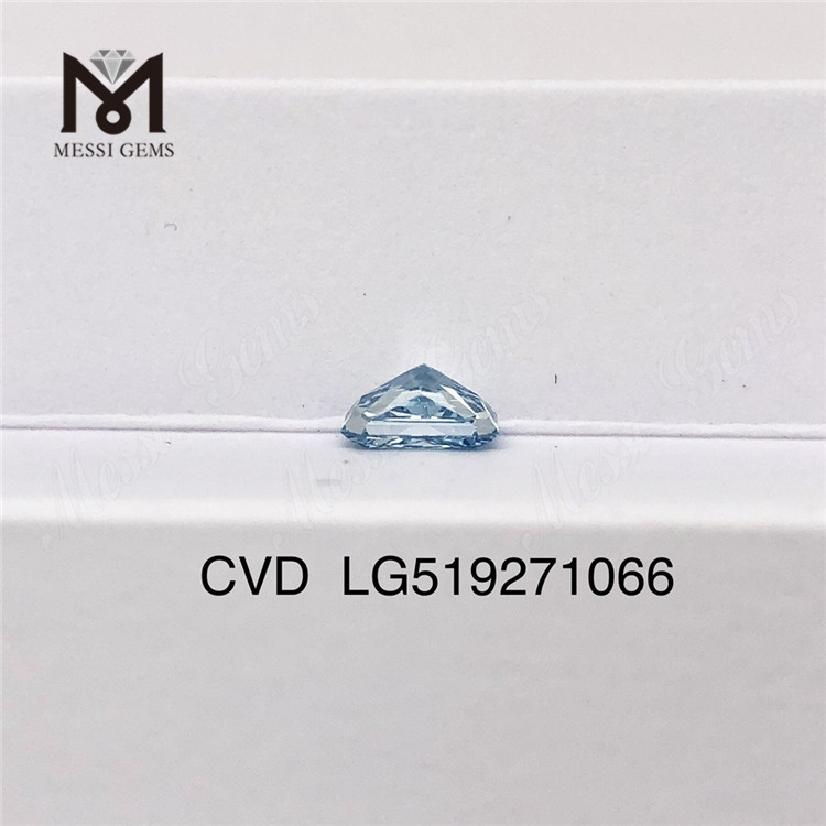 1.29CT 팬시 블루 직사각형 랩 다이아몬드 CVD LG519271066 