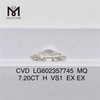 7.20CT H VS1 EX EX MQ 7ct 도매 CVD 다이아몬드 LG602357745