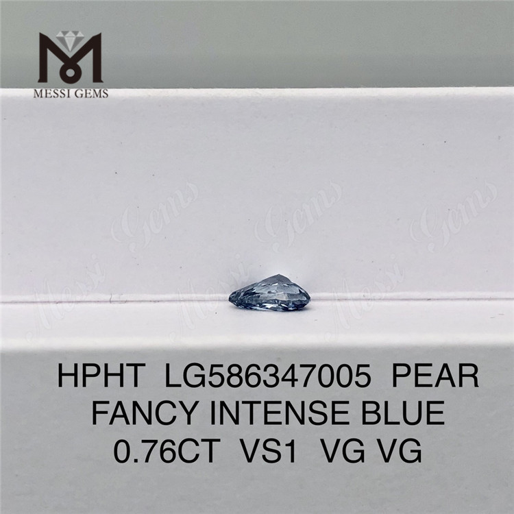 0.76CT VS1 VG VG HPHT PS 팬시 인텐스 블루 다이아몬드 LG586347005