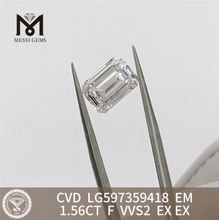 1.56CT F VVS2 EM IGI 인증 다이아몬드 Elegance Shapes丨Messigems LG597359418