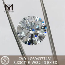 맞춤형 약혼 반지 제작을 위한 8.33ct igi 인증 다이아몬드 E VVS2丨Messigems LG604377431