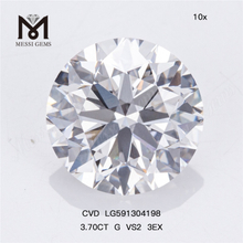 3.70CT G VS2 3EX CVD 다이아몬드 도매 품질 및 비용 절감 LG591304198丨Messigems