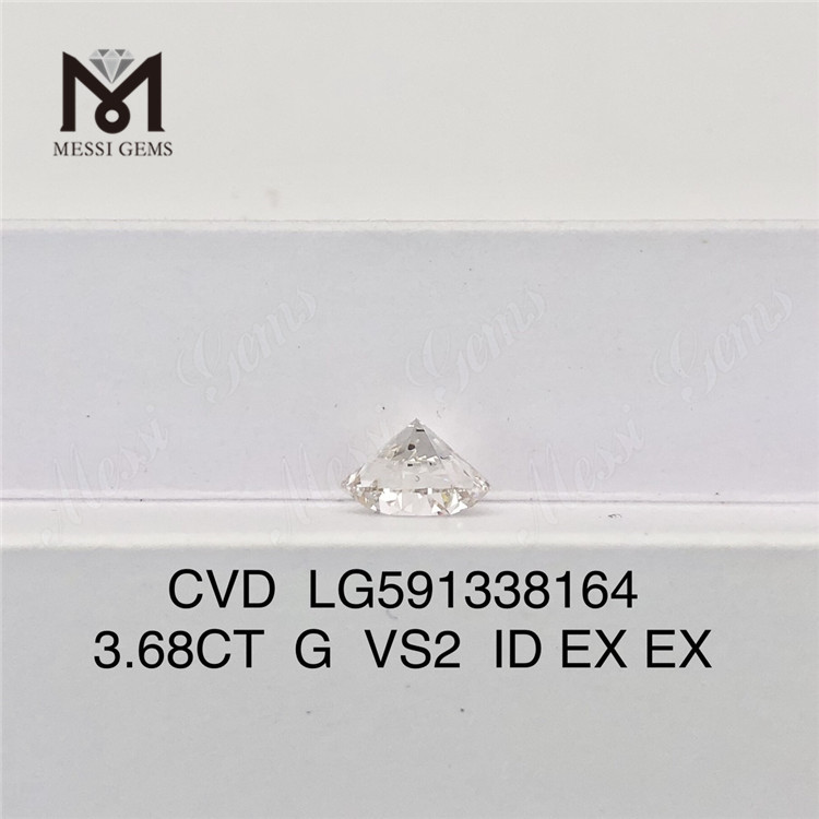 3.68CT G VS2 ID EX EX 벌크 CVD 다이아몬드로 수익 기회 창출 LG591338164丨Messigems