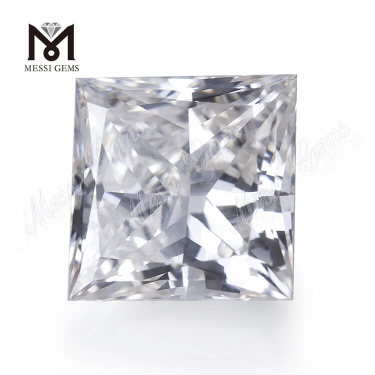 2.003ct SQ 화이트 랩 그로운 다이아몬드 루즈 랩 그로운 다이아몬드 프린세스 컷