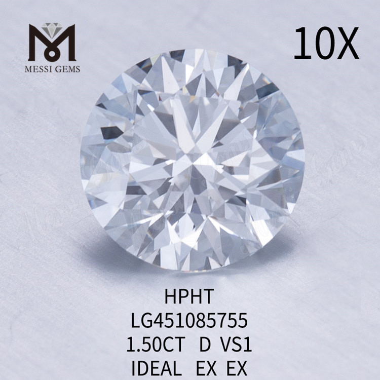 1.50ct D VS1 RD 랩그로운 다이아몬드 IDEAL 컷